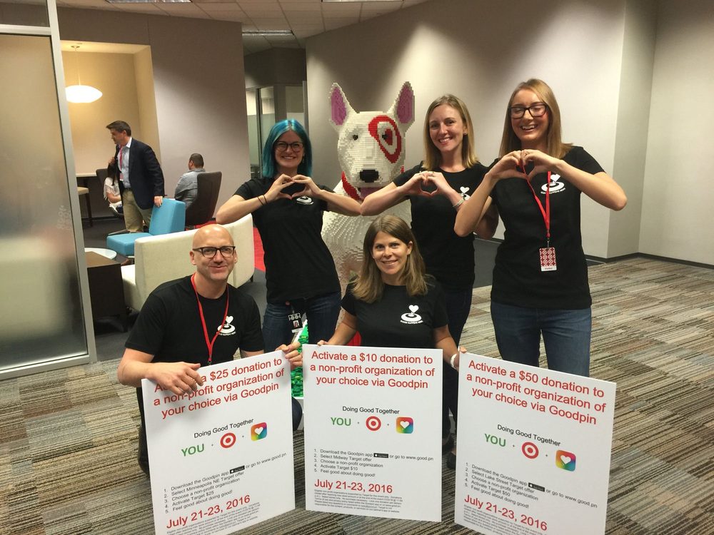 Goodpin and Target community giving event