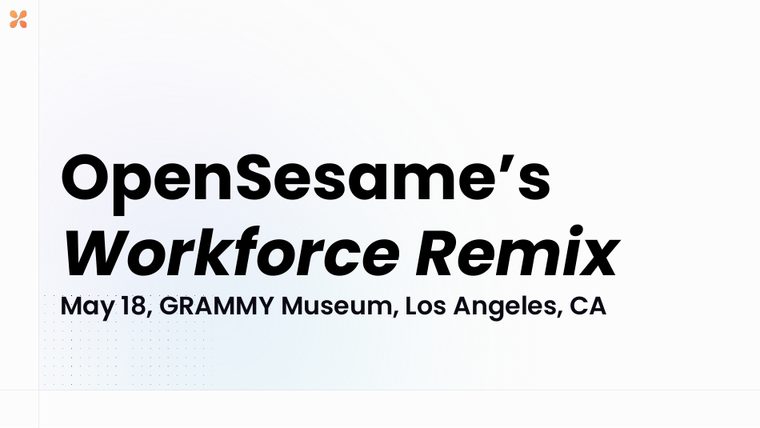 OpenSesame Workforce Remix sponsorship prospectus