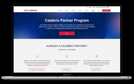 Calabrio Partner Program page